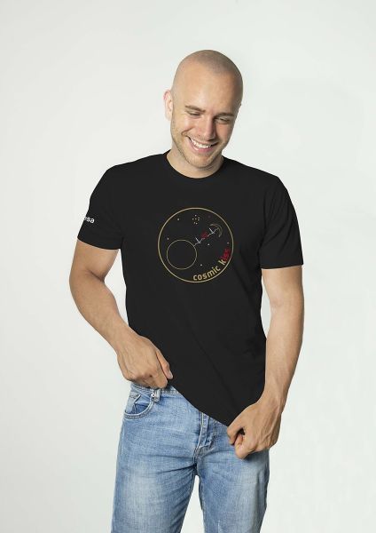 Cosmic Kiss Patch T-shirt for Men