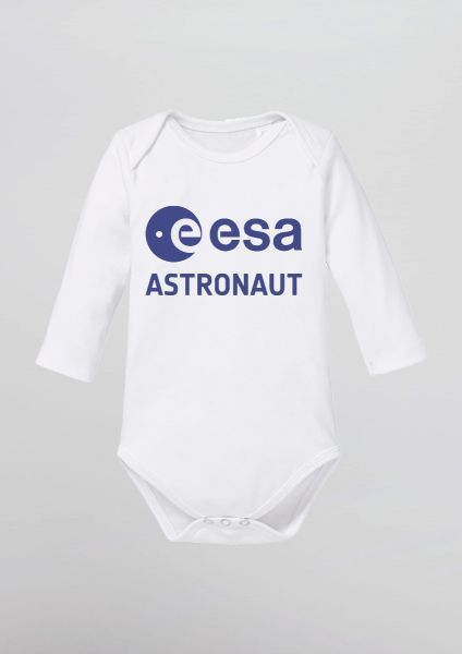 ESA Astronaut Long-Sleeve Baby Romper