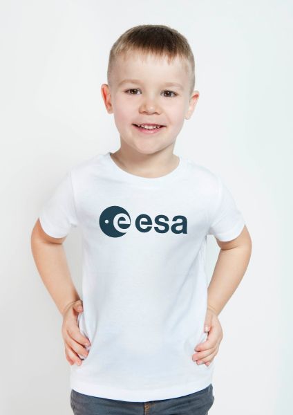 ESA logo printed t-shirt for children