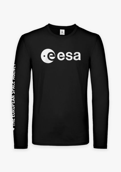 Long-sleeve t-shirt for men with large ESA logo