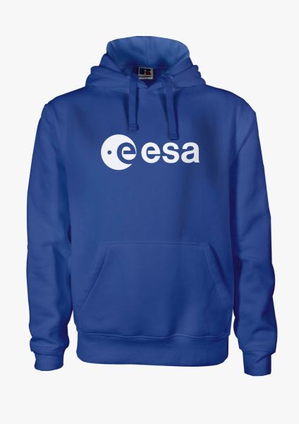 Men's hoodie with printed ESA logo