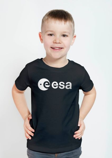 ESA logo printed t-shirt for children
