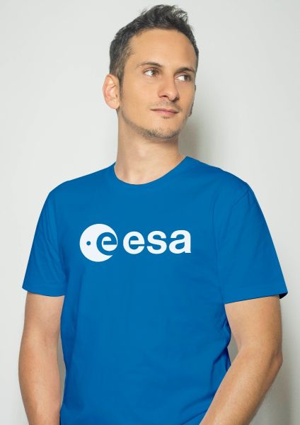 forbrydelse crack Øst Timor ESA logo printed t-shirt for men