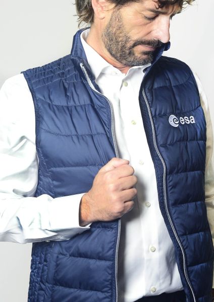 Thermal vest with ESA logo for Men