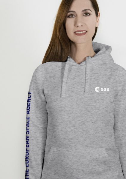 Hoodie for women with small ESA logo