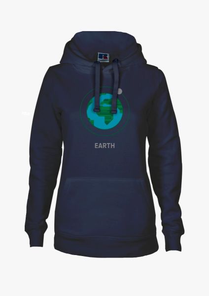 Hoodie with Earth for women