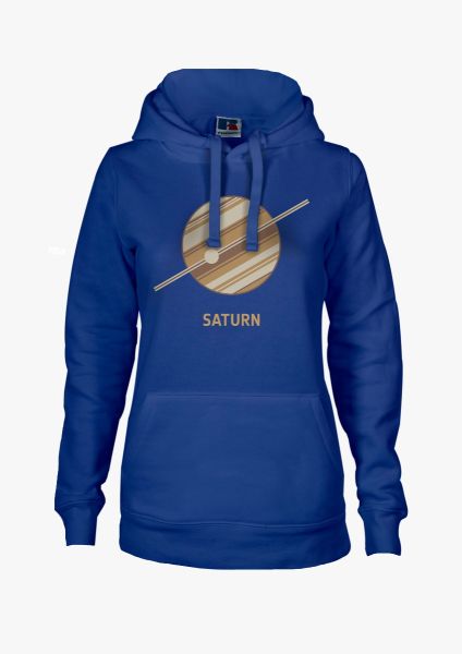 Hoodie with Saturn for Women