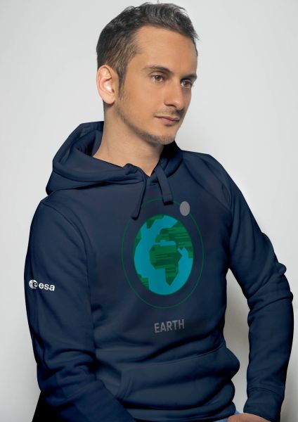 Hoodie with Earth for Men