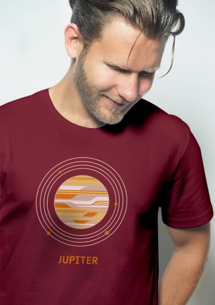 T-shirt with Jupiter for men