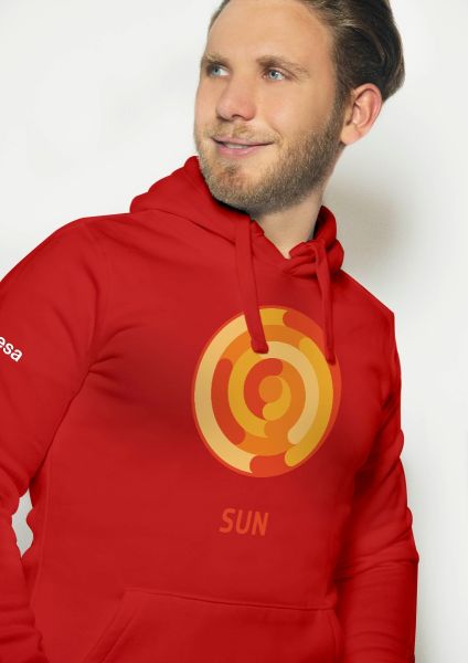 Hoodie with Sun for Men