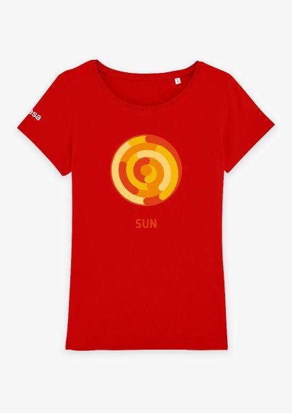 T-shirt with Sun for women