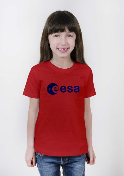 Velvet ESA logo t-shirt for children