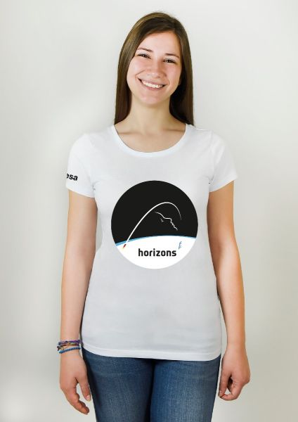 Horizons patch t-shirt for Women