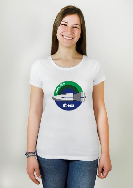 Space rider t-shirt for women
