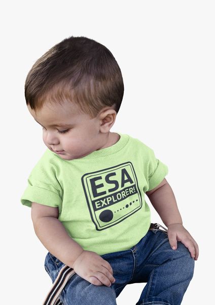 Astro Baby Esa Explorer t-shirt for babies