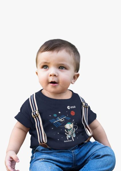 Spacewalk Astrognat t-shirt for babies