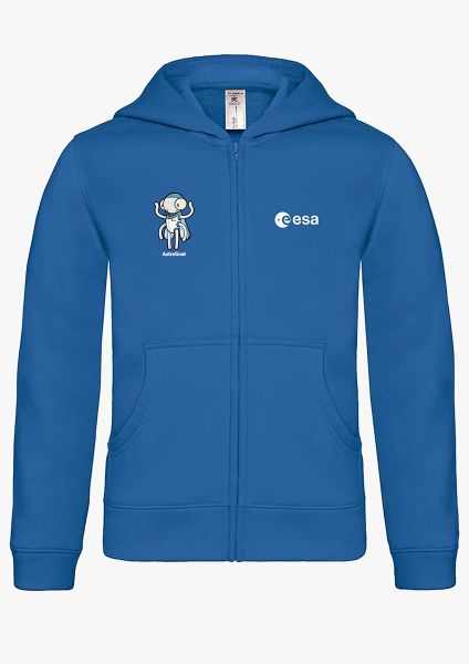 Astrognat in Spacesuit zip-up hoodie for children