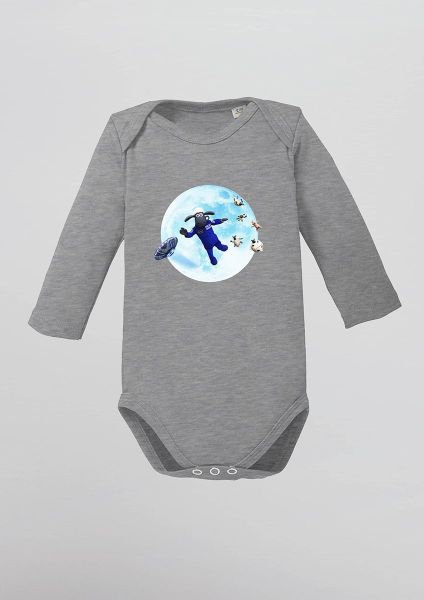 Shaun the Astronaut Baby Romper long-sleeve