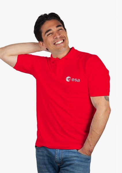 Men's Polo with ESA logo