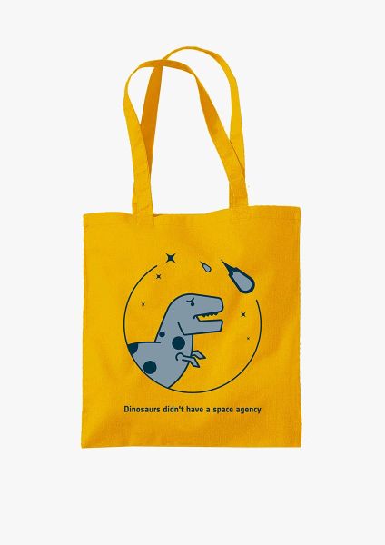 Dinosaurs didn't have a space agency Shopper Bag