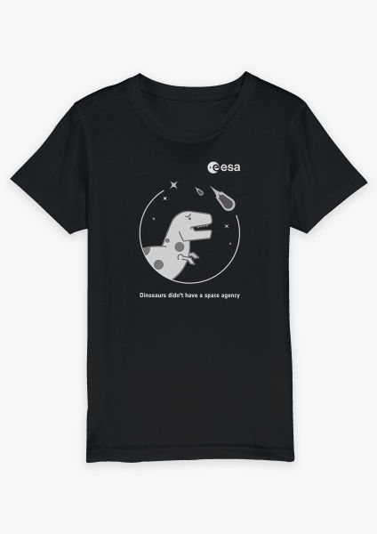 Dinosaurs didn't have a space agency T-shirt for children