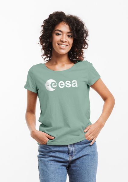 ESA Logo Printed T-shirt for Women + Free Gift Pencil