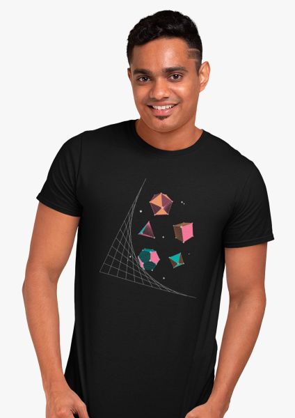 Euclid Spacetime T-shirt for men