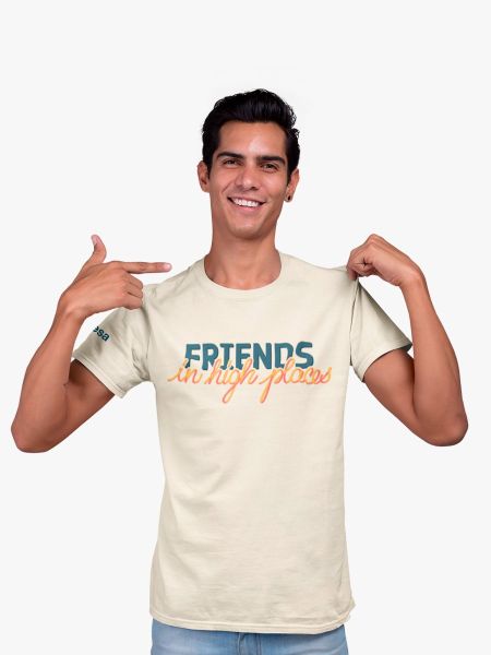 Friends in High Places T-shirt for Adults