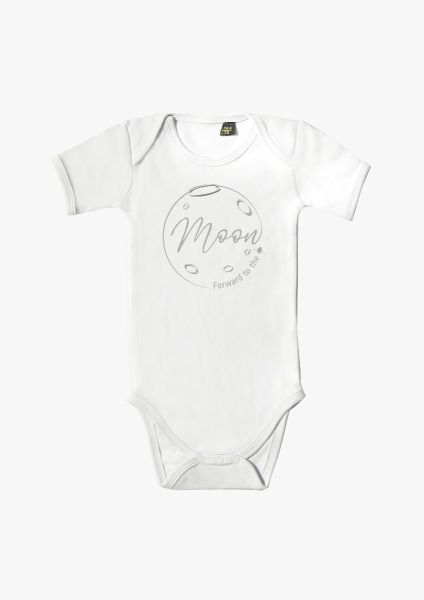 Forward to the Moon Baby Romper - Short Sleeve
