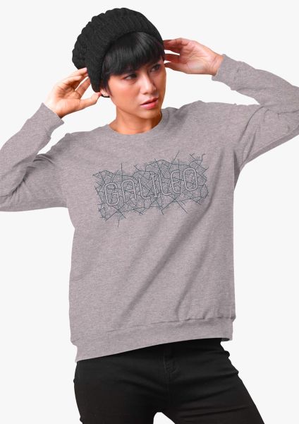 Galileo - Map Sweatshirt for adults