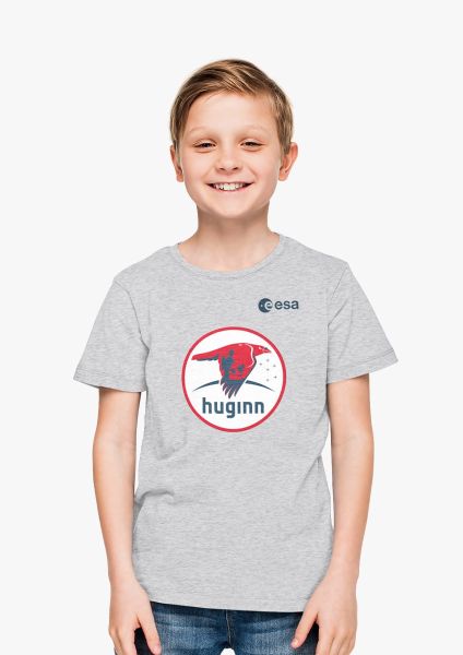 Huginn patch T-shirt for children