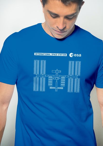 ISS Blueprint T-shirt for Men