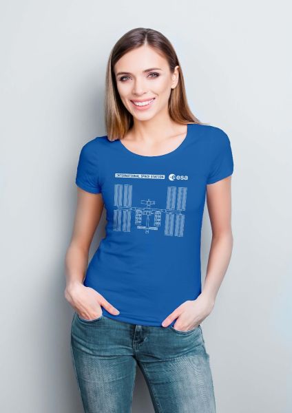 ISS Blueprint T-shirt for Women