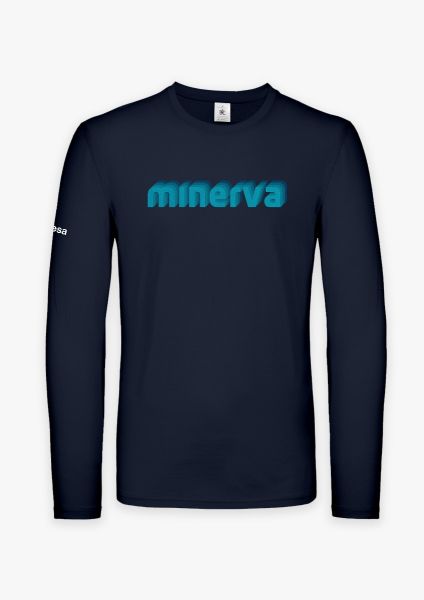 Minerva Shadows in Velvet Long-Sleeve T-shirt for Men 