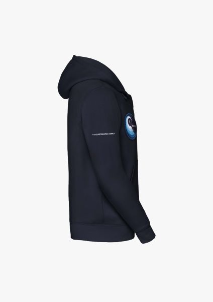 Minerva Mission Patch Zip-Up Hoodie for Women