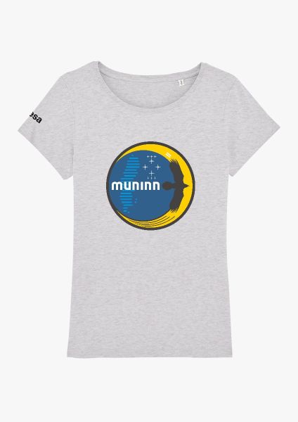 Muninn patch T-shirt for women