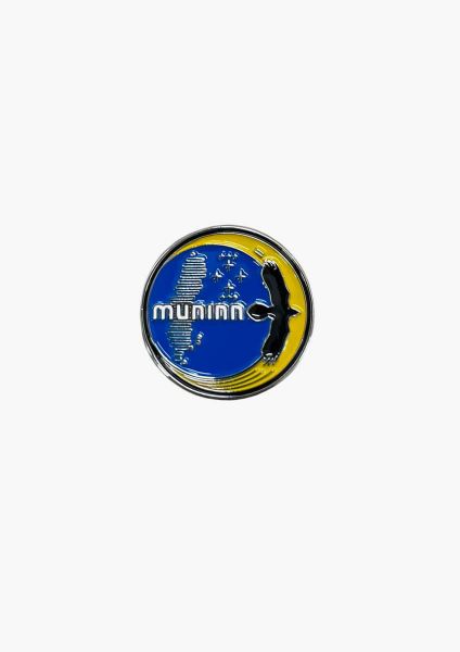 Muninn Metal pin