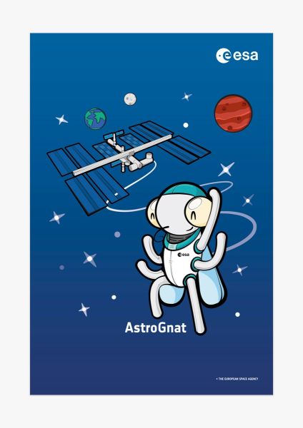 Spacewalk Astrognat Poster 40X60