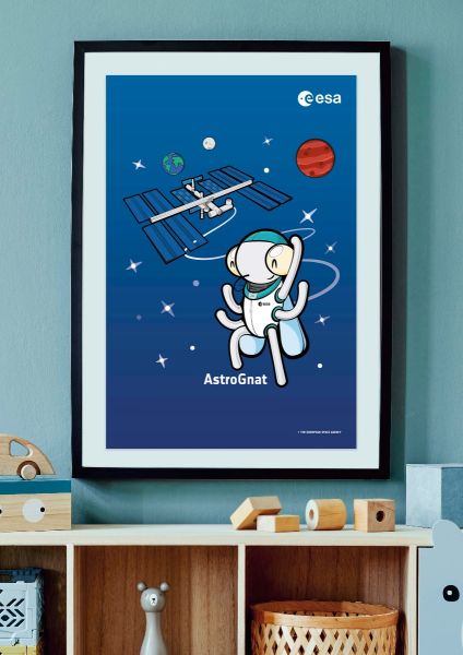 Spacewalk Astrognat Poster 40X60