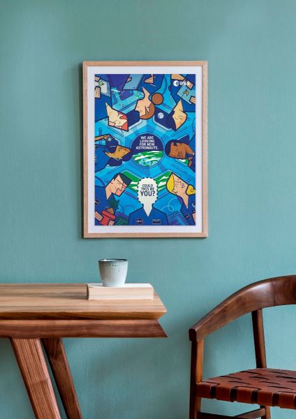 Astronaut Selection by Ale Giorgini Poster 40X60