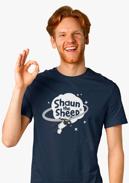 Shaun the Sheep in Orbit T-shirt for Adults