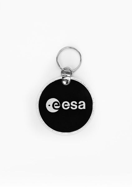 Space is our Middle Name key ring