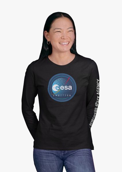 Space Ambition Patch Long-Sleeve T-shirt for Women