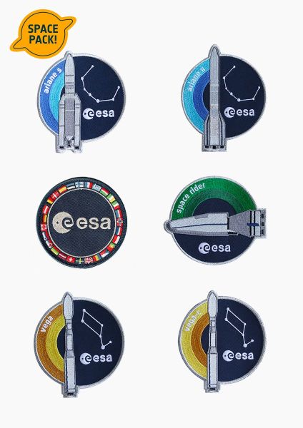 ESA Space Transportation Patches Space Pack