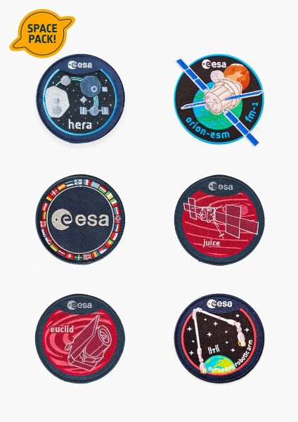 ESA Science & Exploration Mission Patches Space pack