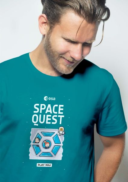 ESA Space Quest Cupola T-shirt for Men