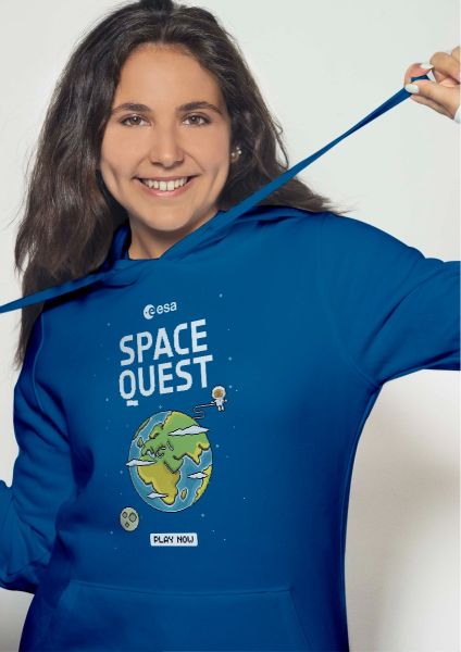 ESA Space Quest Earth Hoodie for Women