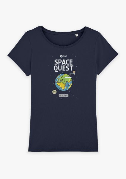 ESA Space Quest Earth T-shirt for Women