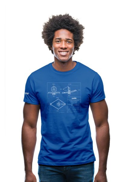 Webb Blueprint T-shirt for Men